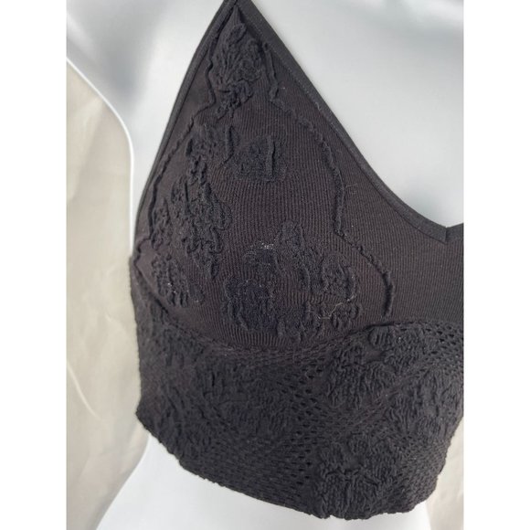 Free People Intimately bralette, black, size XS - Picture 8 of 9